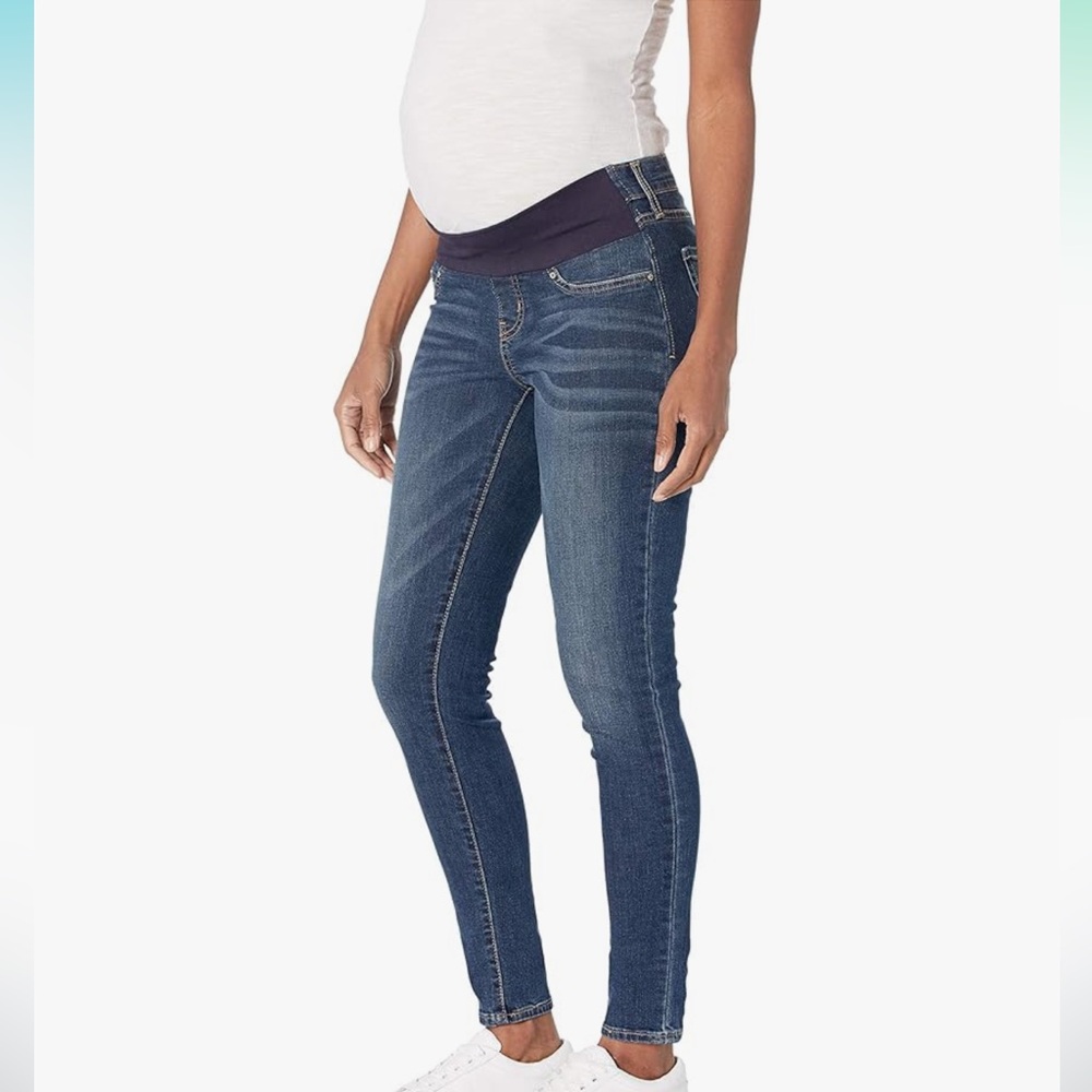 Signature by Levi Strauss & Co. Gold Women's Maternity Baby Bump Skinny Jeans XS